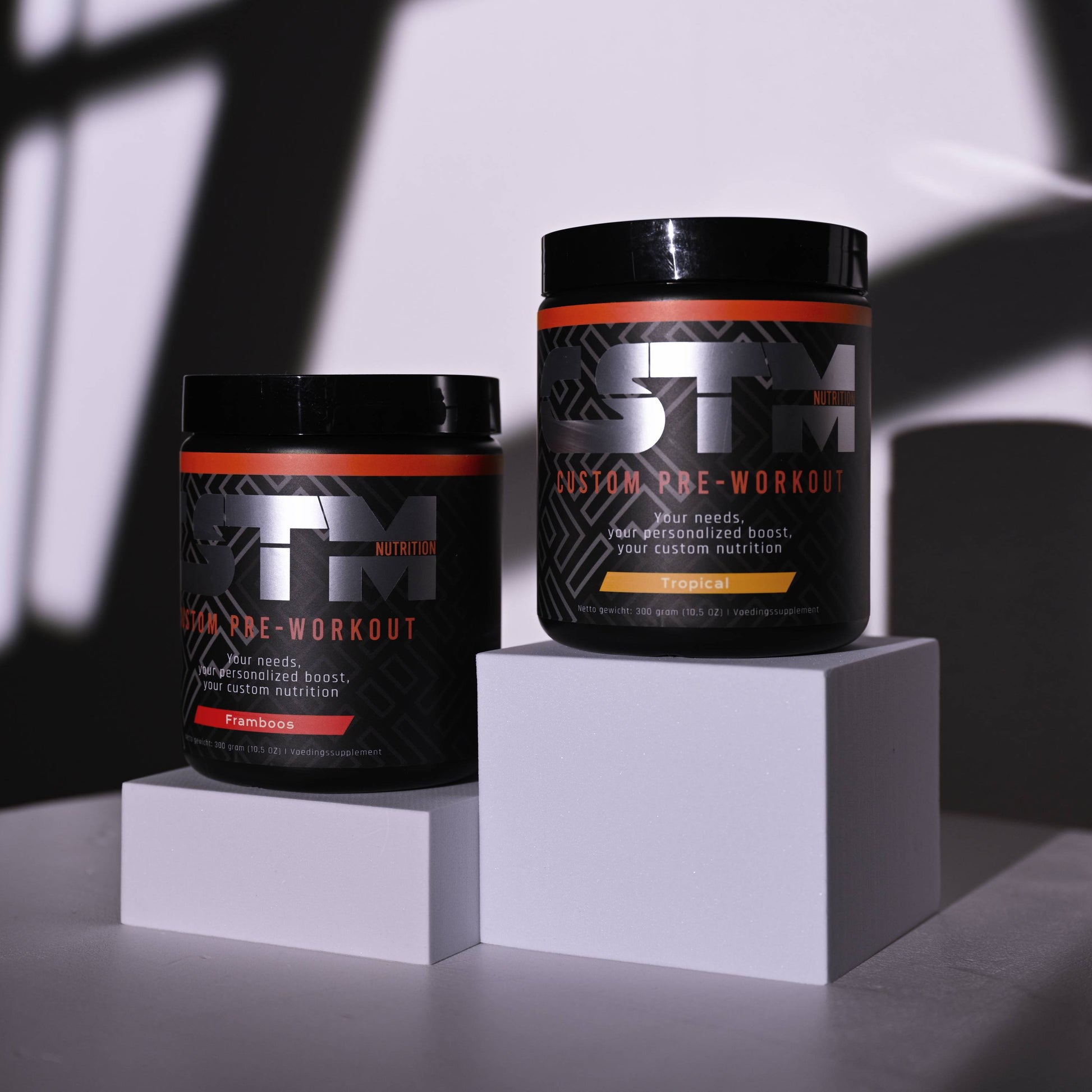 Ingrediënten kiezen voor pre workout op maat