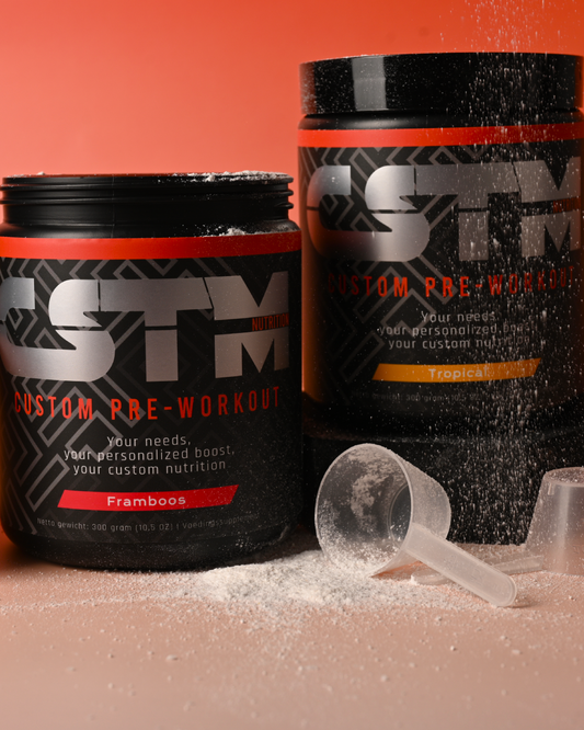 Pre workout samenstellen met eigen ingrediënten — CSTM Nutrition